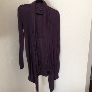 Apt. 9, L, purple cardigan